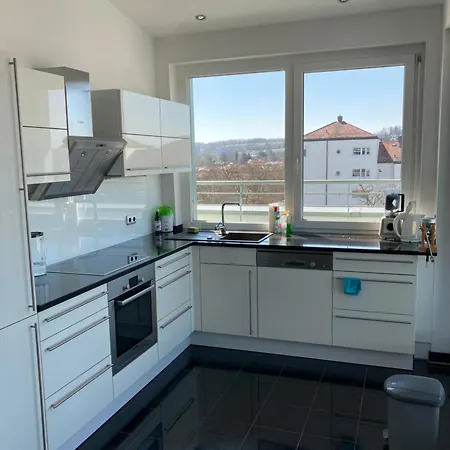 Helle, Neuwertige Penthouse-wohnung Apartamento Ratisbona
